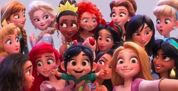 As princesas da Disney no longa Wi-Fi Ralph