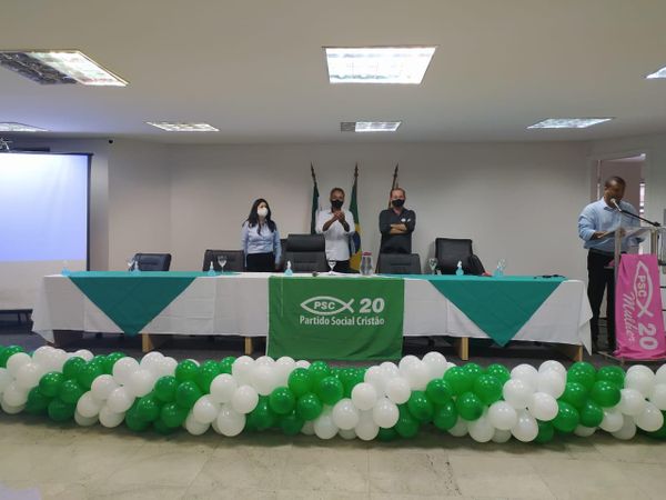 Convenção partidária do PSC na Serra confirmou candidatura de delegada Gracimeri Gaviorno