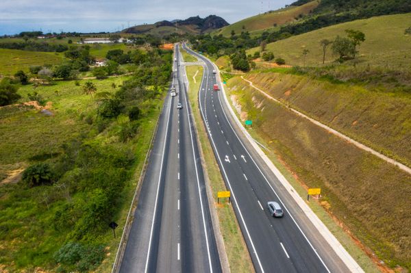 BR 101 entre Viana e Guarapari: 30 km de duplicação concluídos 