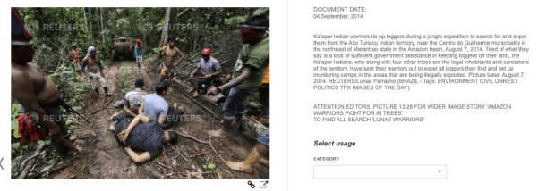 No site da Reuters estão as fotos verificadas nesse conteúdo, pelo Projeto Comprova