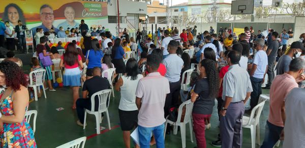 Convenção do PSB contou com a presença de quase 200 pessoas