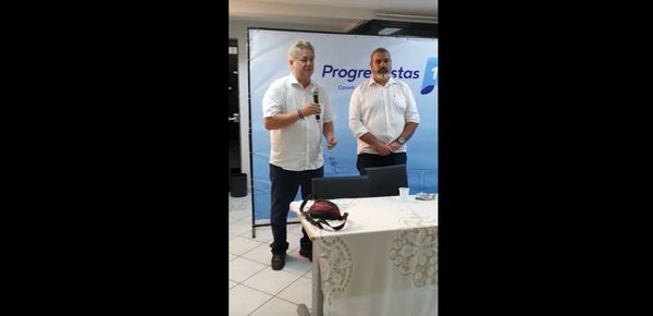 Luiz Paulo Vellozo Lucas (PSDB) e Marcos Delmaestro, presidente do PP de Vitória