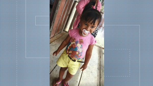 Sophia Madeiros da Silva, de 2 anos, morreu após ser picada por um escorpião em 2018
