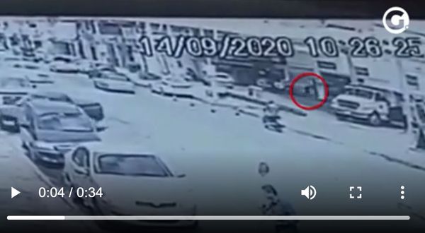 Vídeo mostra criminoso fugindo após assassinar empresário na Serra