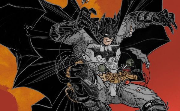 Batman ilustrado pelo quadrinista brasileiro Rafael Grampá