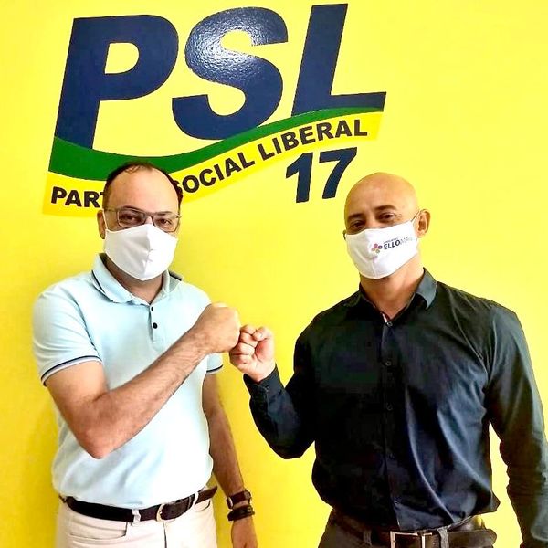 Gedson Merízio (PSB) e Carlos Alberto Machado (PSL) formam chapa em Guarapari