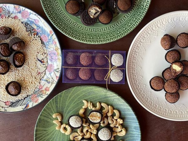Brigadeiros da Chocolateria Brasil, em Vitória