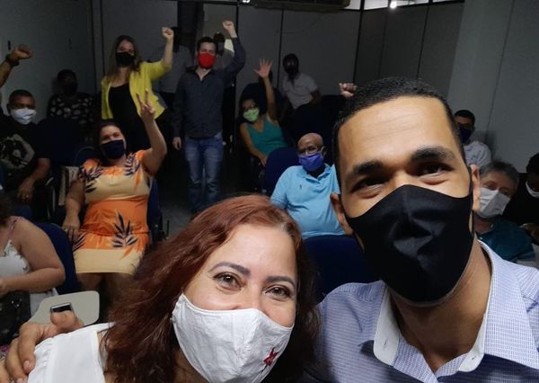 Joana Darck Caetano disputará a eleição com o capitão Vinícius Sousa, do Rede Sustentabilidade