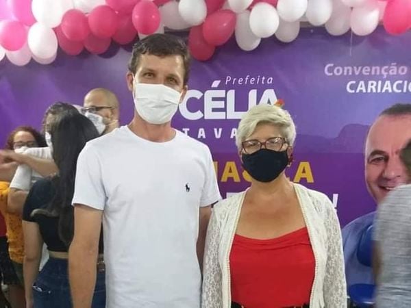 Wanderley Thomas (Solidariedade) e Célia Tavares (PT)