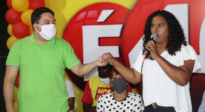 Jaqueline Moraes gravou vídeo em que manifesta apoio à eleição do deputado para prefeito e diz que essa posição é compartilhada pelo governador. Os três são do PSB