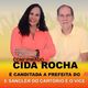 Candidata a prefeita de Viana, Cida Rocha terá como vice seu ex-marido, Sanclér do Cartório