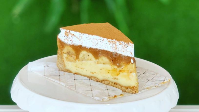 Torta banoffee da Doceria do Leo, em Vila Velha
