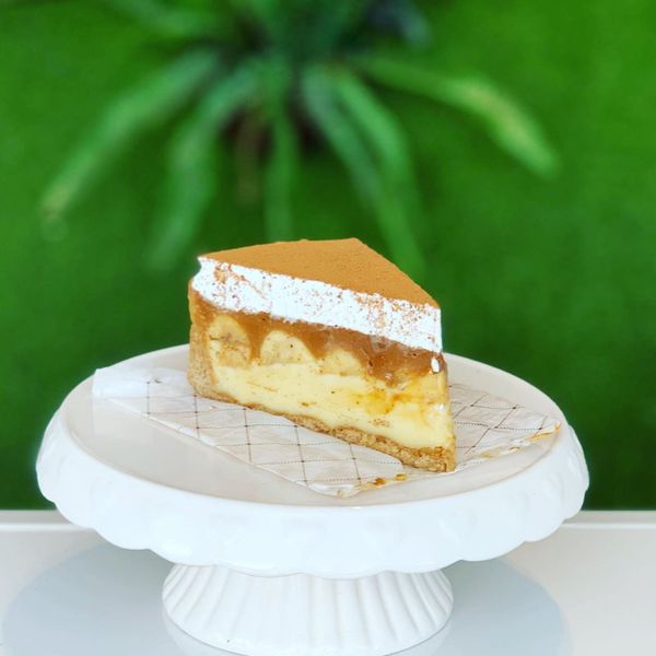 Torta banoffee da Doceria do Leo, em Vila Velha