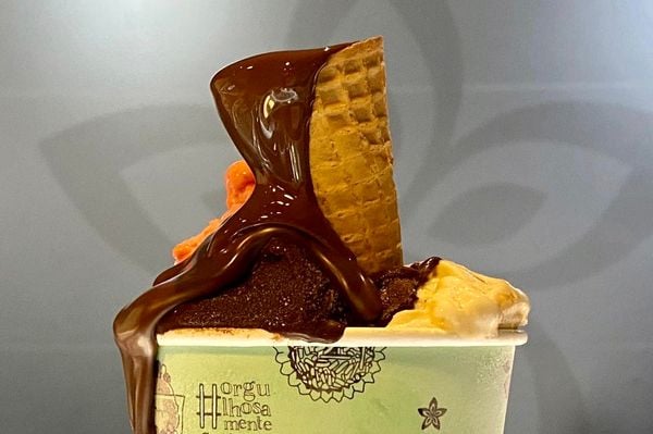 Gelato com casquinha especial é novidade da Chocolateria Brasil para o Dia do Sorvete
