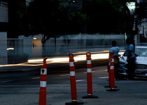Movimento de veículos na Terceira Ponte por Carlos Alberto Silva