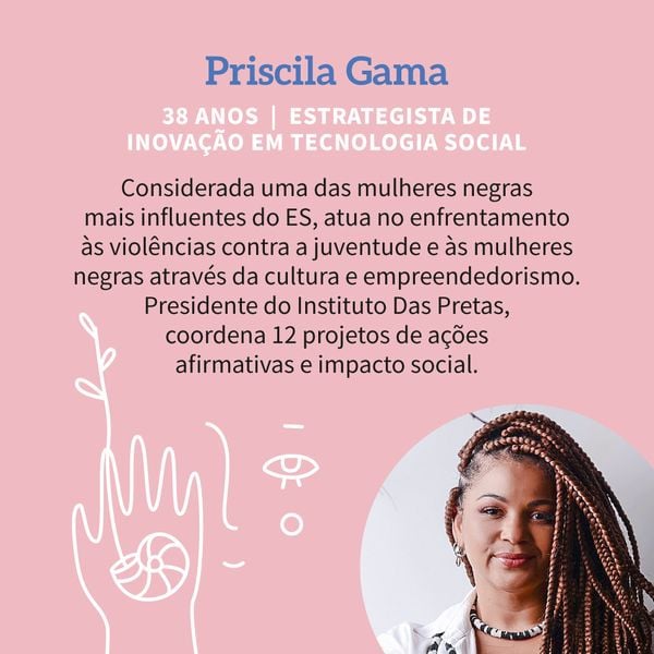 Mulheres inspiradoras - Priscila Gama