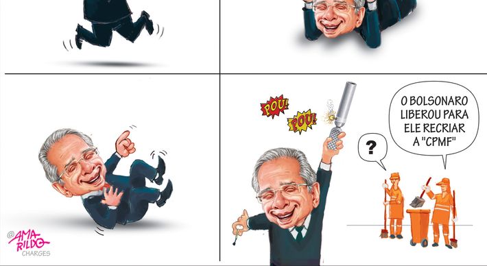 Confira a charge do Amarildo de 26/09/2020