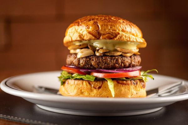 Hamburger do parceiro Comarella