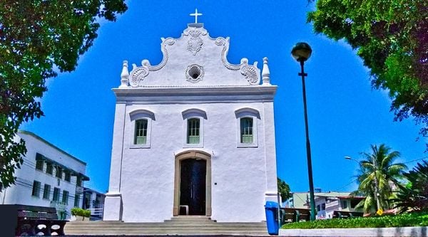 Igreja do Rosário, na Prainha, em Vila Velha