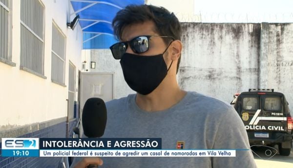 Policial federal Alexandre Vargas, suspeito de agredir casal de namoradas em Vila Velha