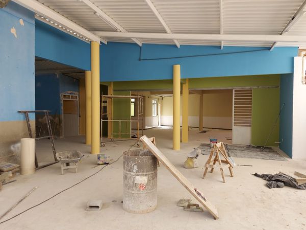 Obras de recuperação de escolas da rede municipal de Cariacica