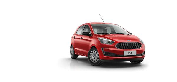 Ford Ka SE Plus conta com vários itens de série por Ford/divulgação
