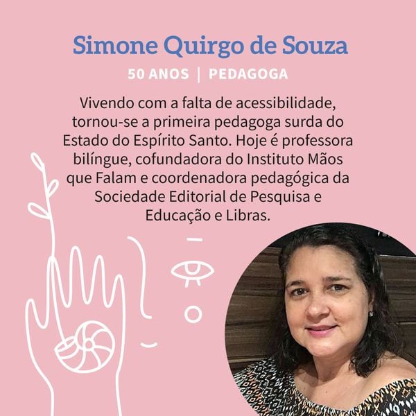 Mulheres inspiradoras - Simone Quirgo de Souxa