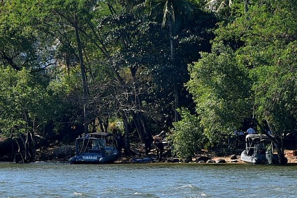Perícia da Polícia Civil volta à Ilha do Américo por Fernando Madeira