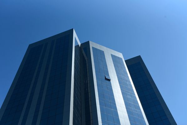 Obra do prédio do Ministério Público Federal na Ilha de Santa Maria por Vitor Jubini