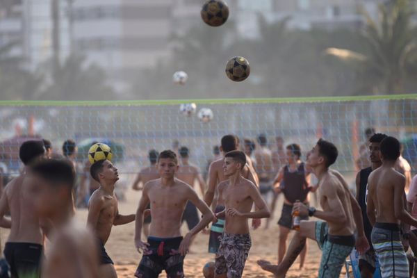 Brincadeira De Praia Altinha Pode Virar Esporte No Es A Gazeta