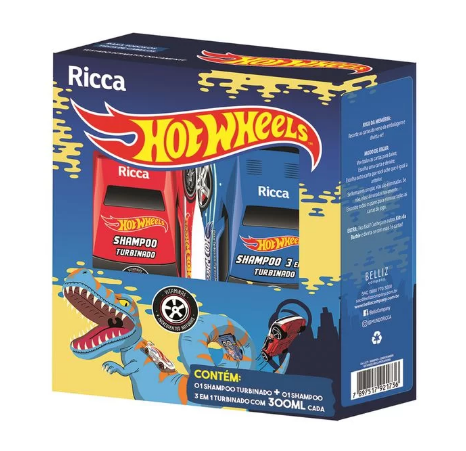 Kit Hot Wheels Pista Dinossauro, da Ricca