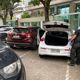Imagem - Carro na Praia do Canto foi usado em ataque no Centro de Vitória