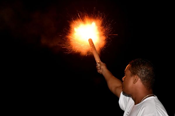 Ato em solidariedade às famílias das vítimas de chacina por Fernando Madeira