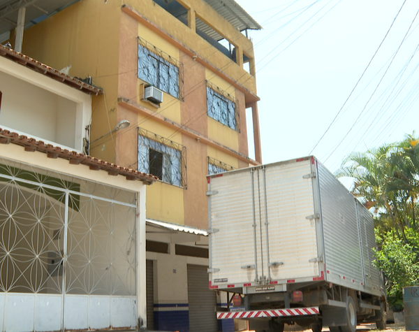 Casa no bairro Marbrasa, em Cachoeiro, onde criança caiu