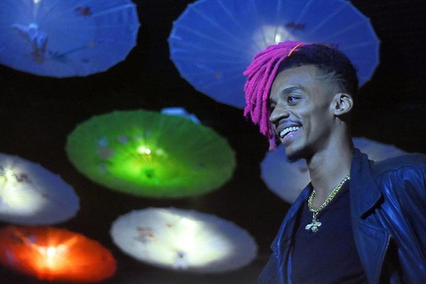 O artista PTK MC, nome artístico de Patryck Mateus Alves