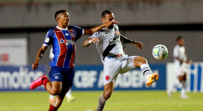 Bahia marca 3 vezes no primeiro tempo e vence fácil o Vasco em casa | A  Gazeta
