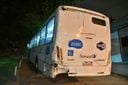 Acidente envolvendo ônibus e caminhão deixou feridos na Rodovia do Contorno, em Cariacic(Fernando Madeira)