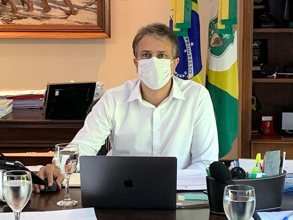 Camilo Santana, governador do Ceará testou positivo para o coronavírus