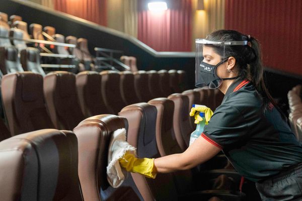 Cinema na pandemia: imagem mostra como unidades do Cinemark estão operando no Rio de Janeiro