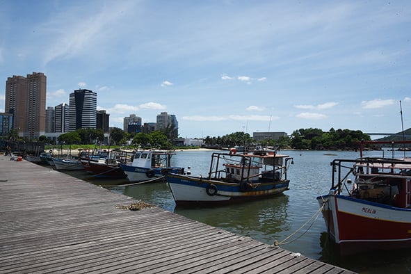 Grand Suá: vista da orla