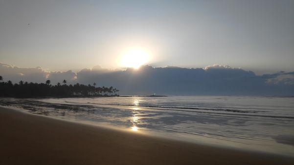 Praia de Coqueiral de Aracruz, em Aracruz