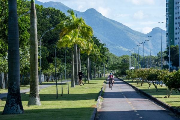 Bairro Jardim Camburi conta com áreas verdes para as pessoas se exercitarem ao ar livre