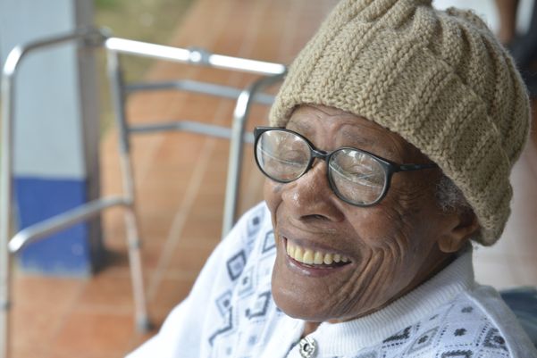 2015 -  Dona Leopa com 110 anos  por Edson Chagas/Arquivo A Gazeta