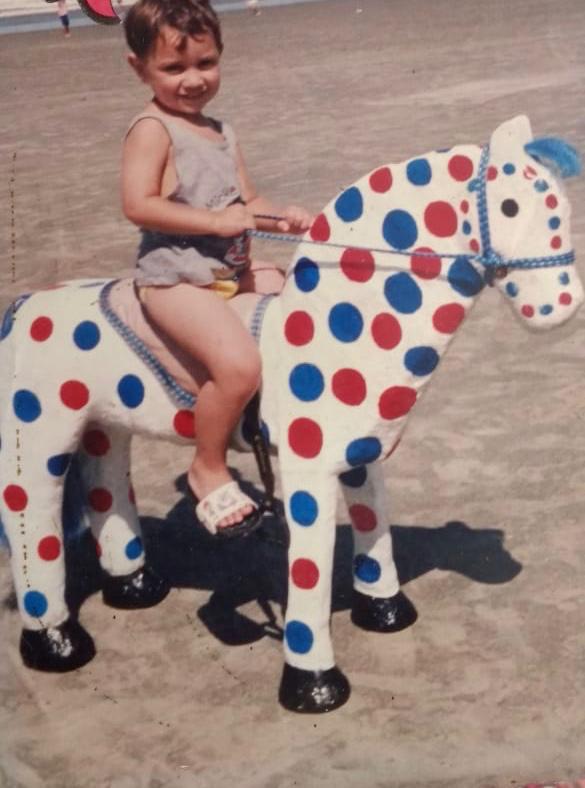 O ator Leandro Gomez, de 