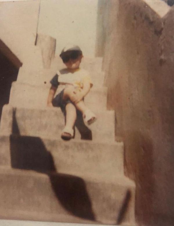 O ator Leandro Gomez, de 