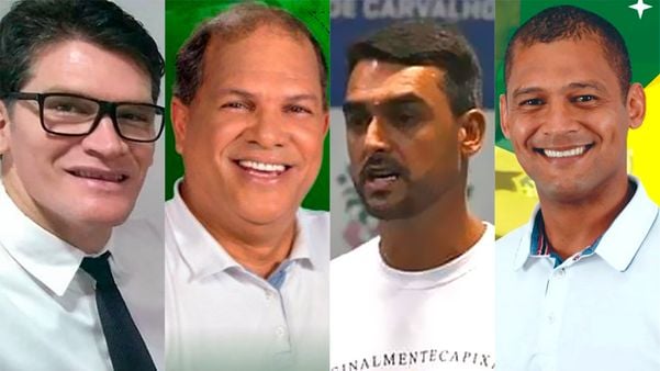 Fabio Luiz, Geovani Silva, Bruno Malias e Mão estão na corrida eleitoral