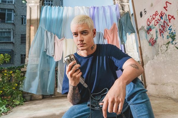 O artista Nick Cruz