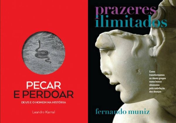 Os livros de Leandro Karnal e Fernando Muniz foram publicados com o mesmo capítulo, de Muniz