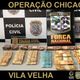 Imagem - Ação contra o tráfico prende 49 pessoas e apreende drogas, armas e dinheiro no ES