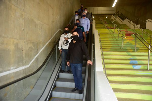 Nova escada rolante por Ricardo Medeiros